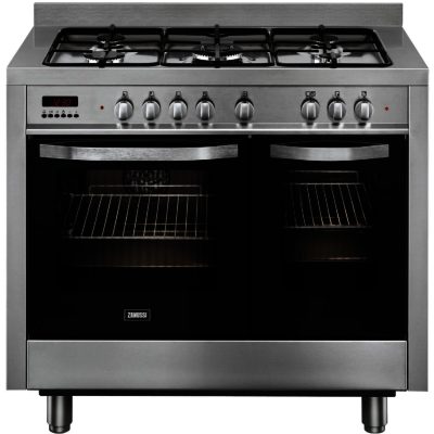 Zanussi ZCK18307XA 100cm Dual Fuel Range Cooker in Stainless Steel Zanussi ZCK18307XA 100cm Dual Fuel Range Cooker in Stainless Steel